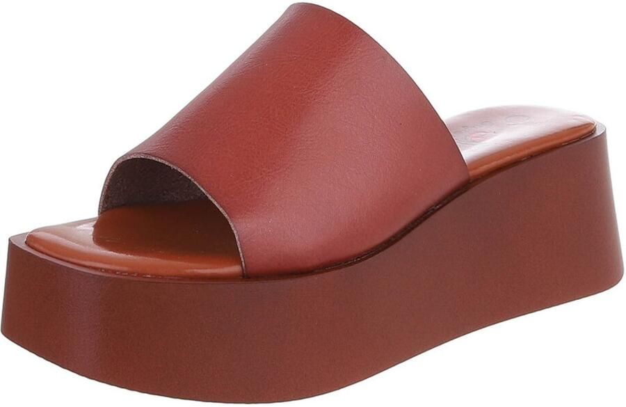 Italy Design Sandaal Plateauzool Dames
