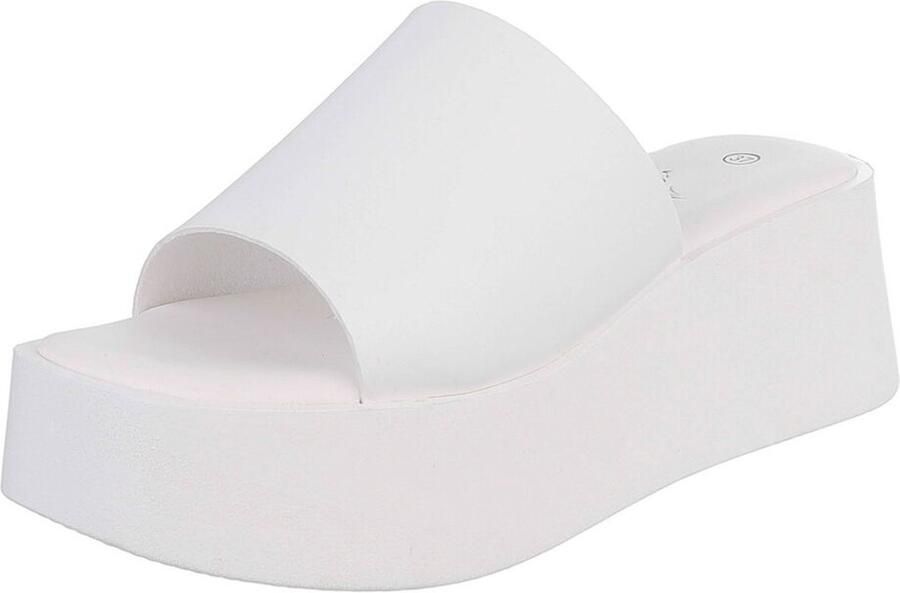 Italy Design Sandaal Plateauzool Dames