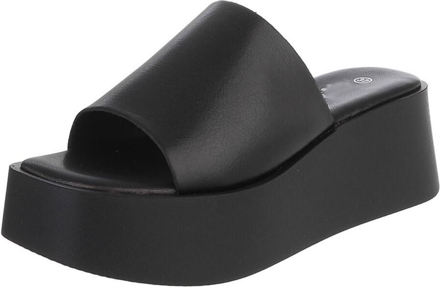 Italy Design Sandaal Plateauzool Dames