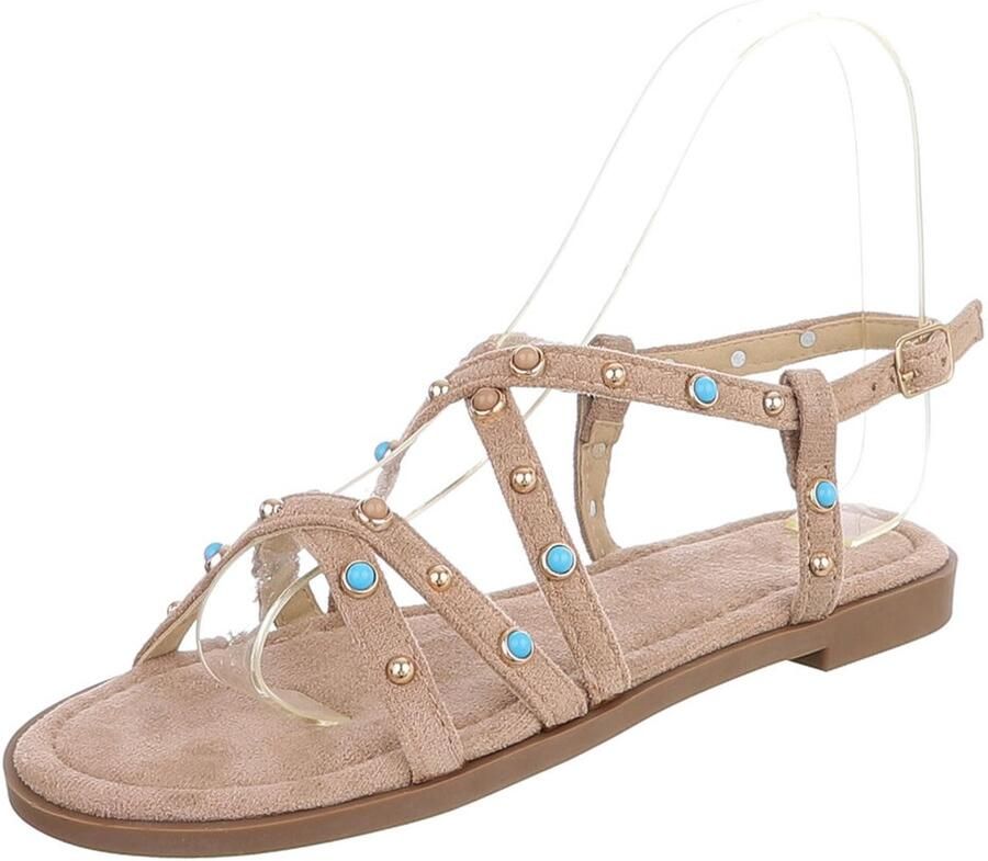 Italy Design Sandalen met gesp open model dames
