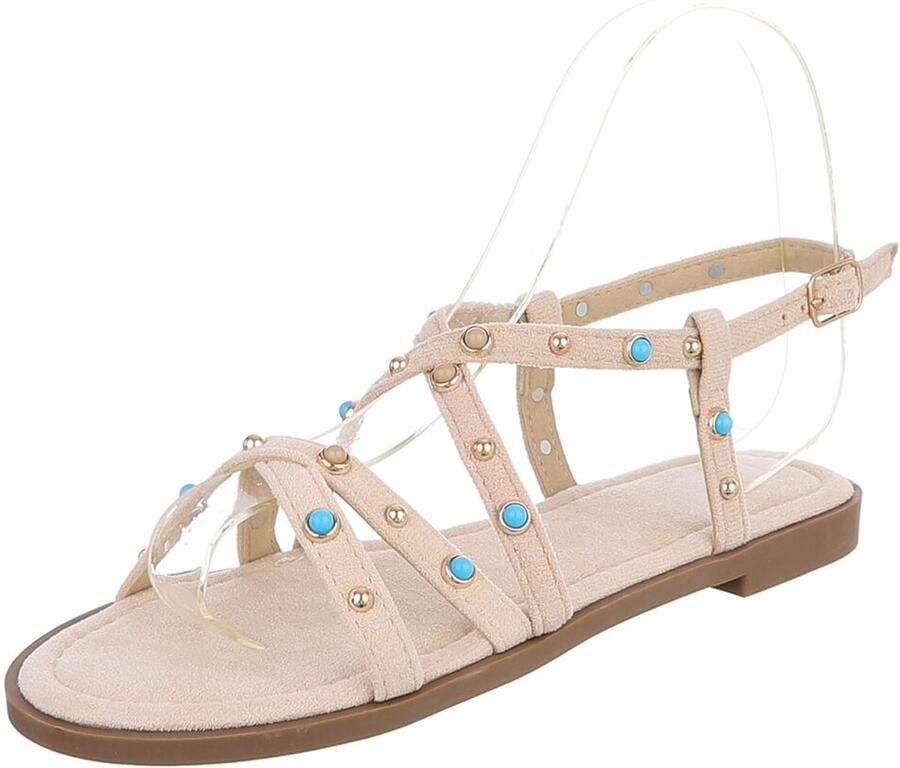 Italy Design Sandalen met gesp open model dames