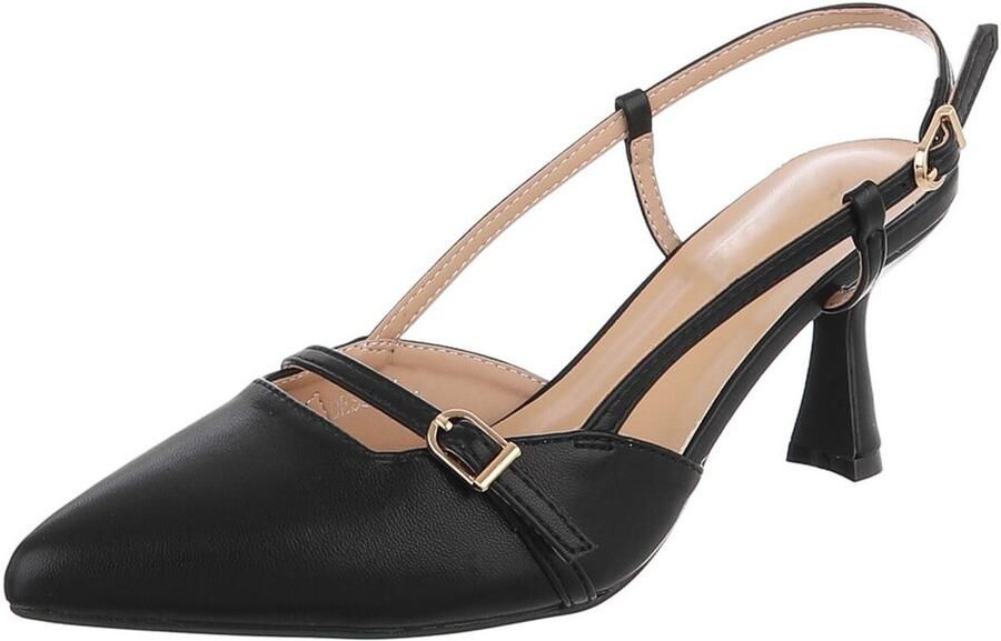 Italy Design Slingback pumps puntige neus dames