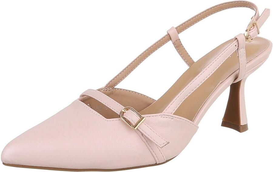 Italy Design Slingback pumps puntige neus dames