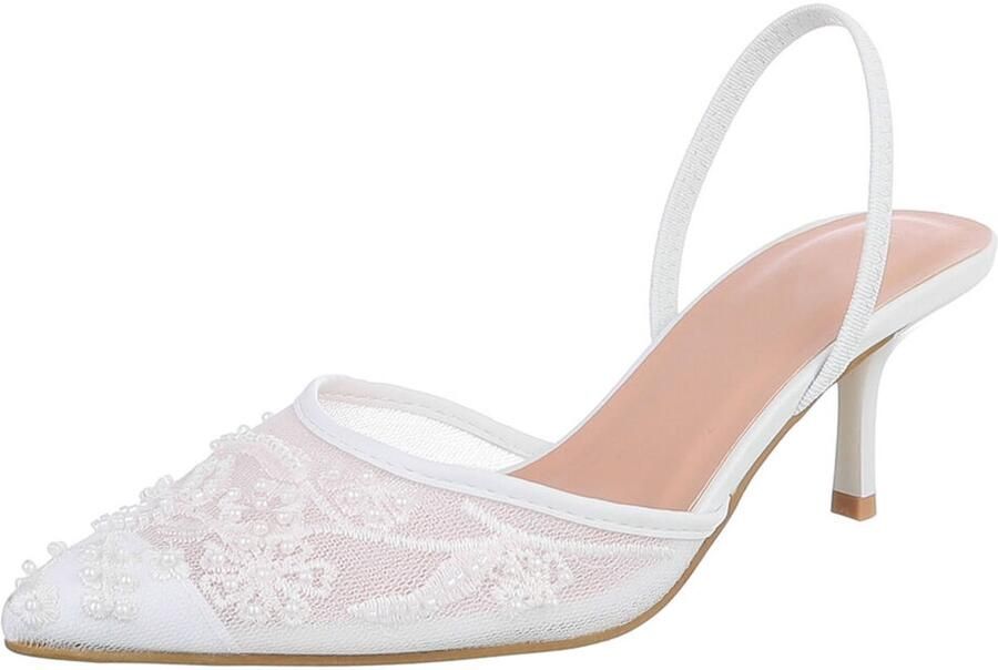 Italy Design Slingback Pumps Puntneus Dames