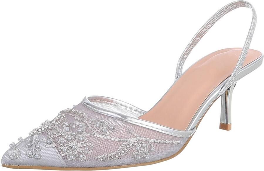 Italy Design Slingback Pumps Puntneus Dames
