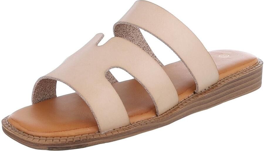 Italy Design Slipper Brede bandjes Dames