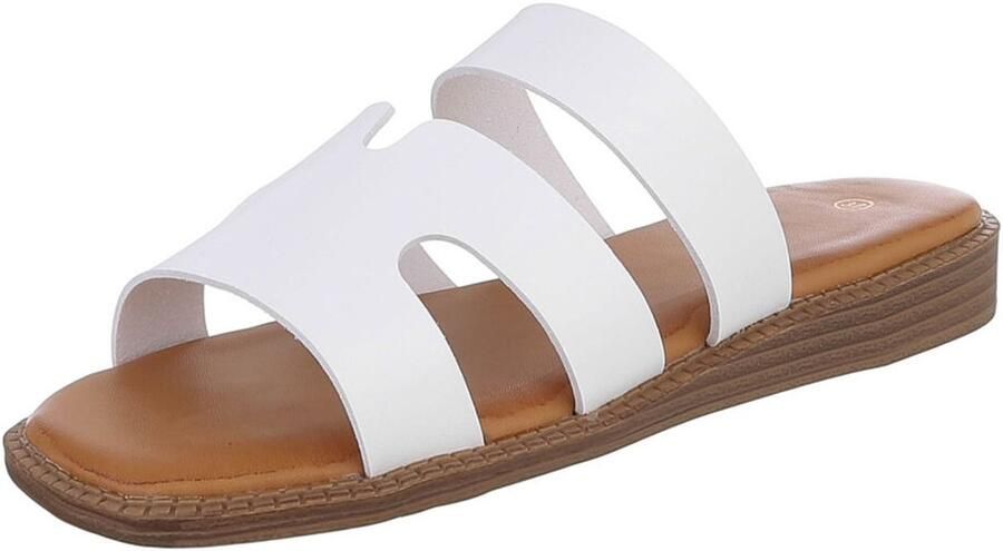 Italy Design Slipper Brede bandjes Dames