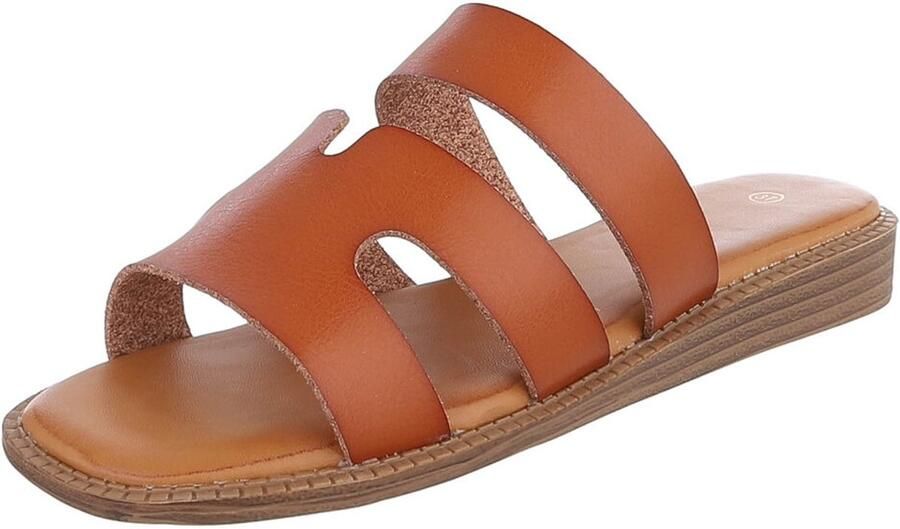 Italy Design Slipper Brede bandjes Dames