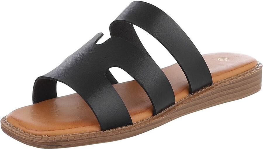 Italy Design Slipper Brede bandjes Dames