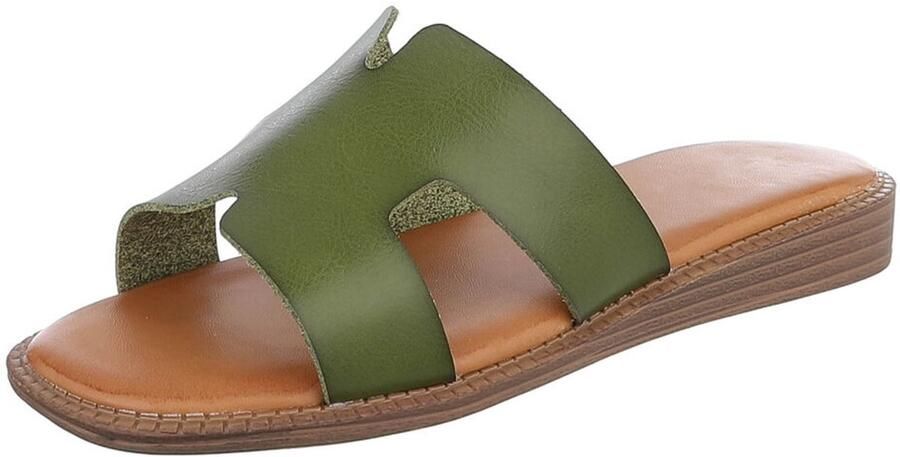 Italy Design Slipper met brede band dames dagelijks gebruik - Foto 1