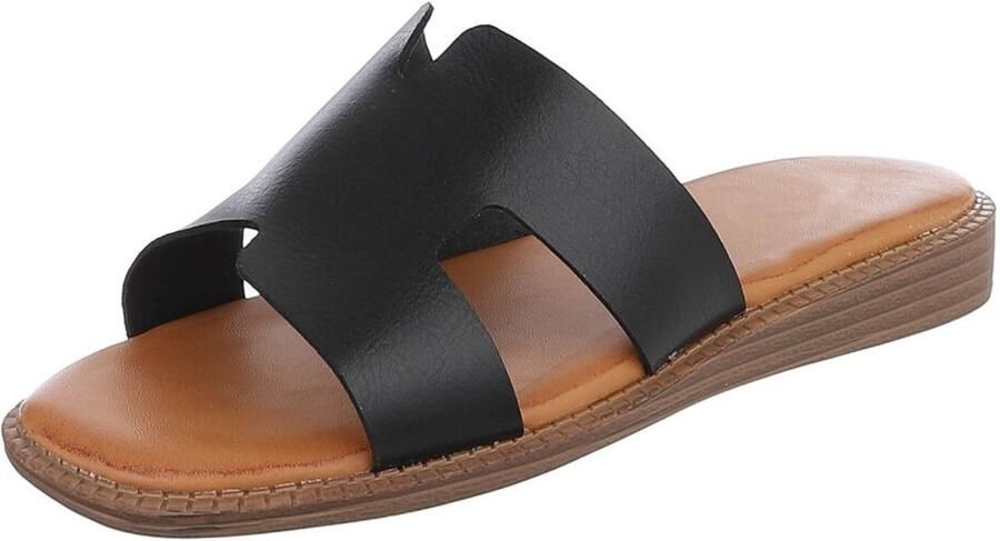 Italy Design Slipper met brede band dames dagelijks gebruik - Foto 1