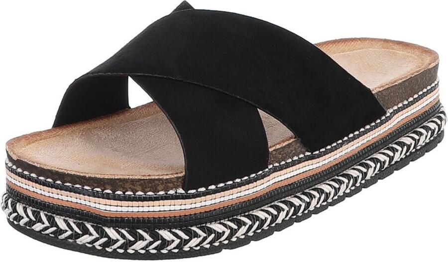 Italy Design Slipper Plateauzool Dames
