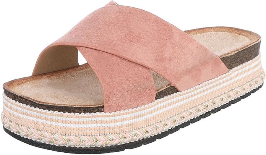 Italy Design Slipper Plateauzool Dames