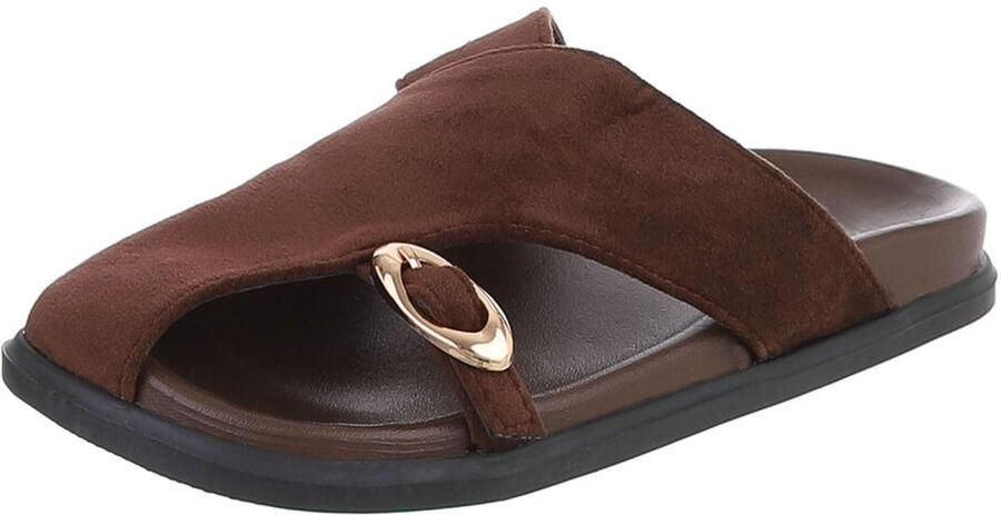 Italy Design Slipper Ringdetail Dames