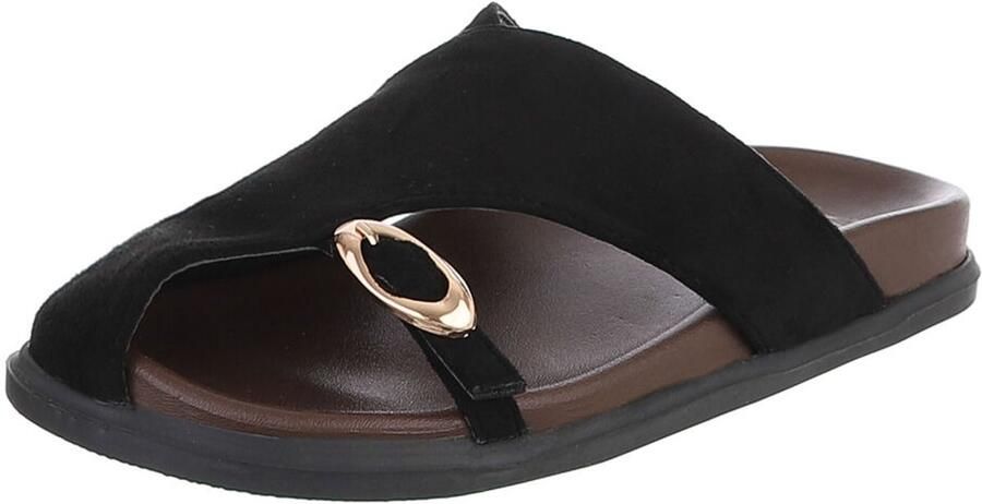 Italy Design Slipper Ringdetail Dames