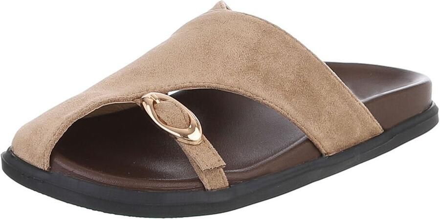 Italy Design Slipper Ringdetail Dames