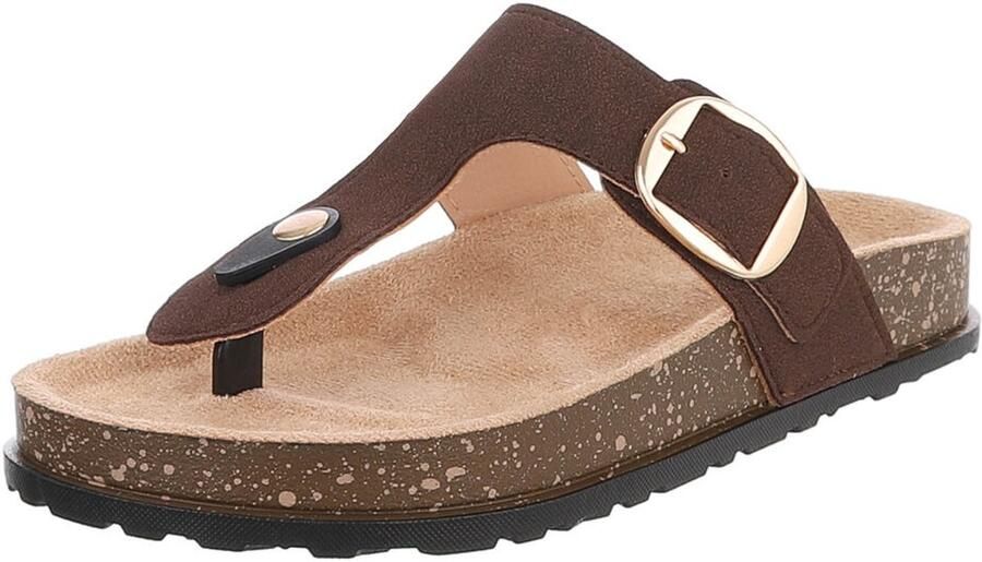 Italy Design Slipper Verstelbare gesp Dames