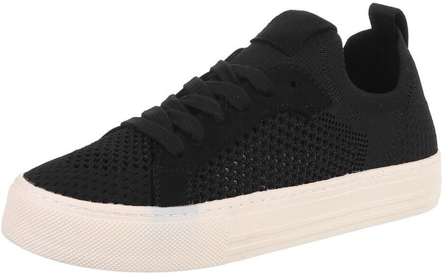 Italy Design Sneaker Vetersluiting en
