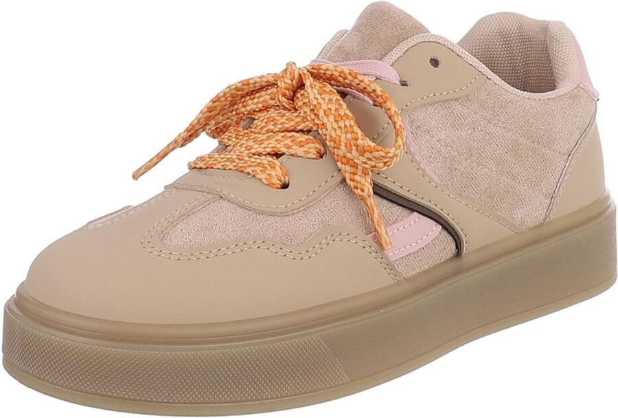 Italy Design Sneaker Vetersluiting en dikke zool Dagelijks gebruik