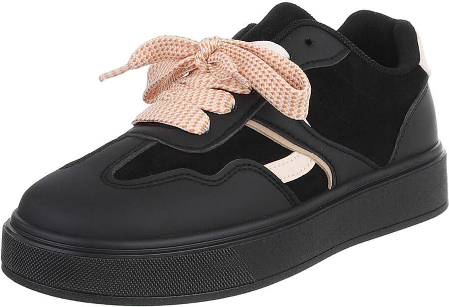 Italy Design Sneaker Vetersluiting en dikke zool Dagelijks gebruik