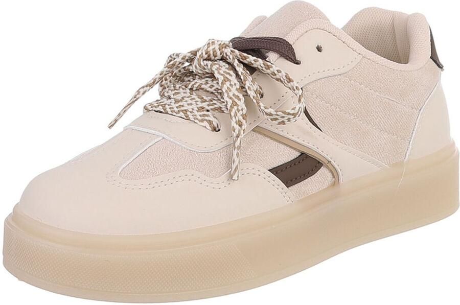 Italy Design Sneaker Vetersluiting en dikke zool Dagelijks gebruik