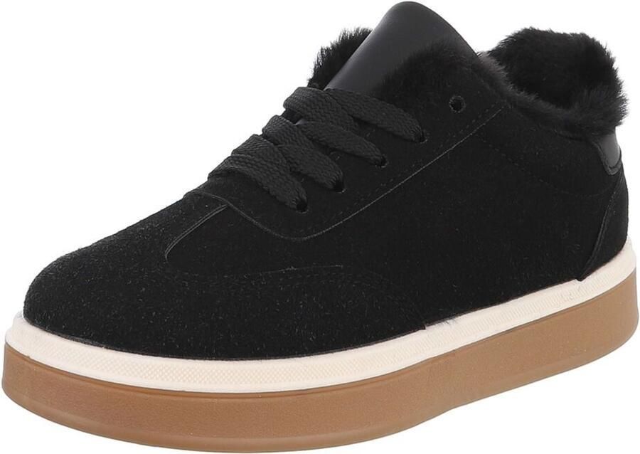 Italy Design Sneaker Vetersluiting en lage schacht