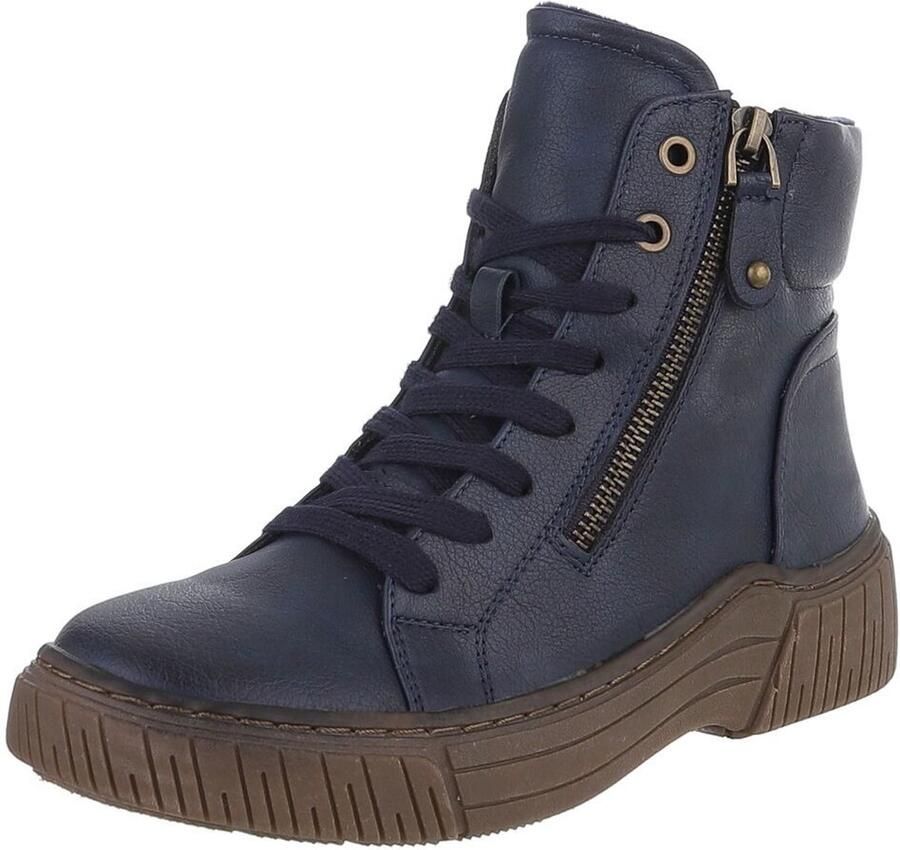 Italy Design Veterboot met ritssluiting dames dagelijks gebruik