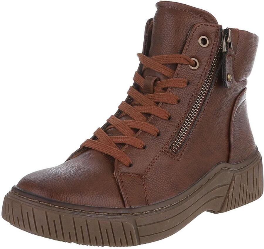 Italy Design Veterboot met ritssluiting dames dagelijks gebruik