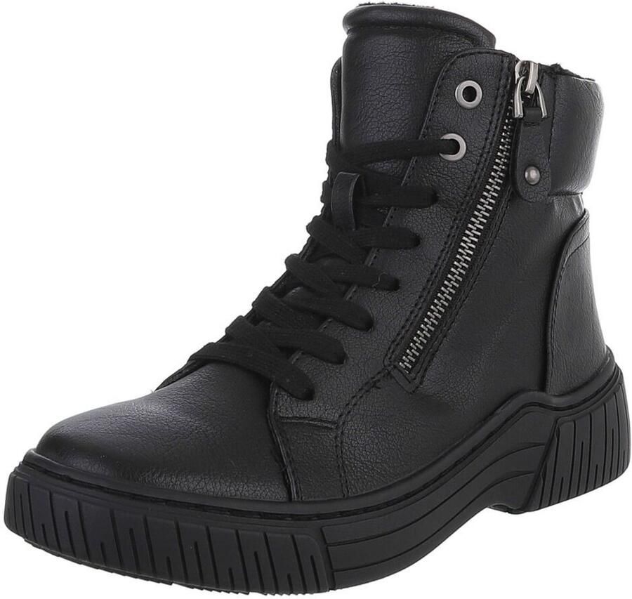 Italy Design Veterboot met ritssluiting dames dagelijks gebruik