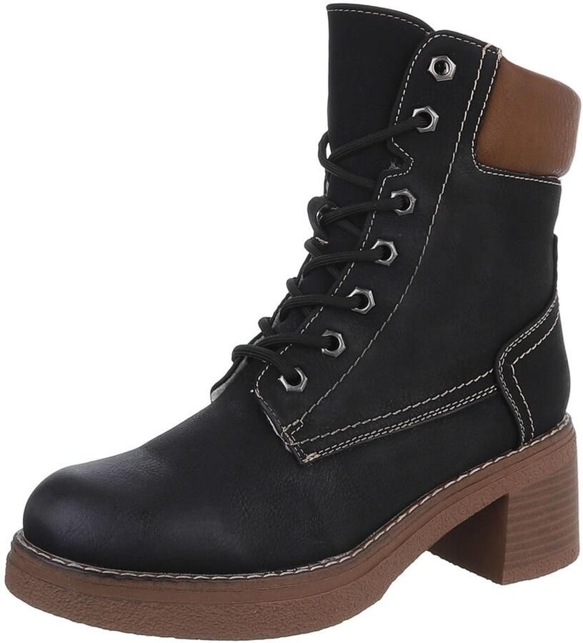 Italy Design Veterboots hoge schacht dames