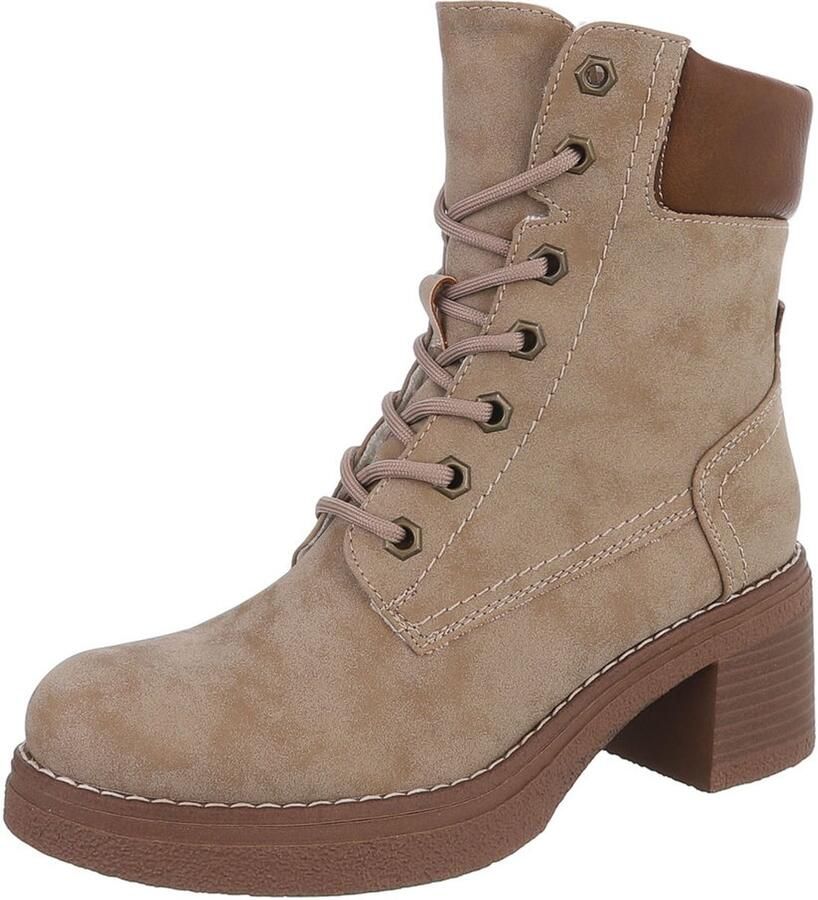 Italy Design Veterboots hoge schacht dames