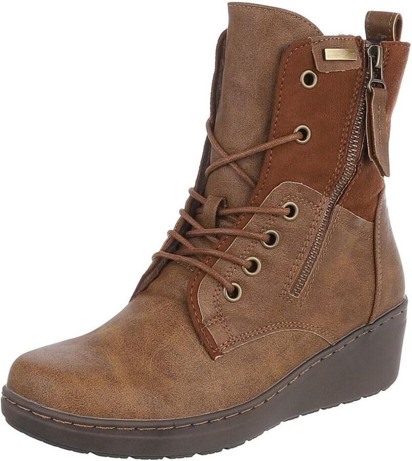 Italy Design Veterboots met rits enkellaars dagelijks gebruik