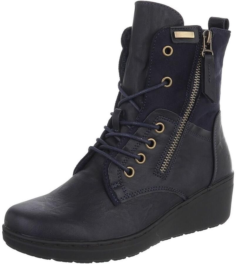 Italy Design Veterboots met rits enkellaars dagelijks gebruik