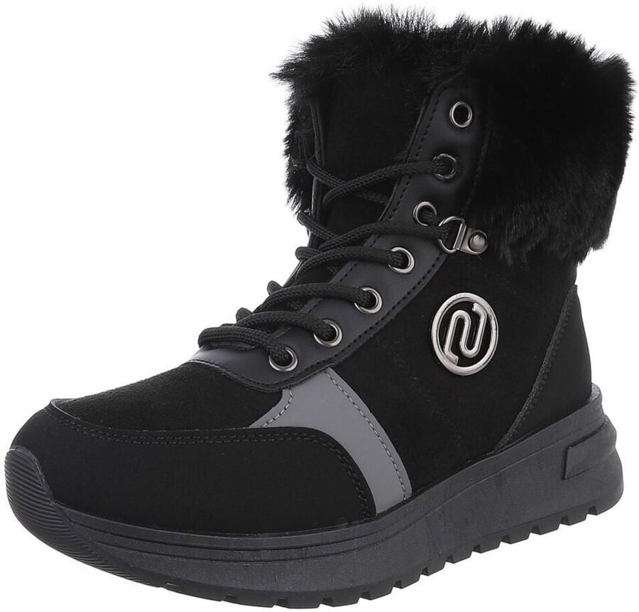 Italy Design Veterlaars met profielzool dames wintergebruik