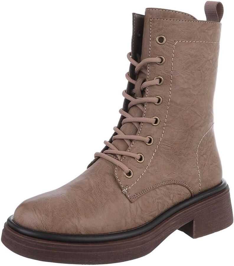 Italy Design Veterlaars Stevige zool Dames