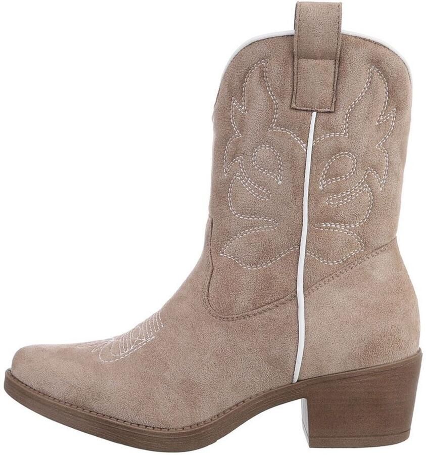 Italy Design Western laars hoge schacht dames