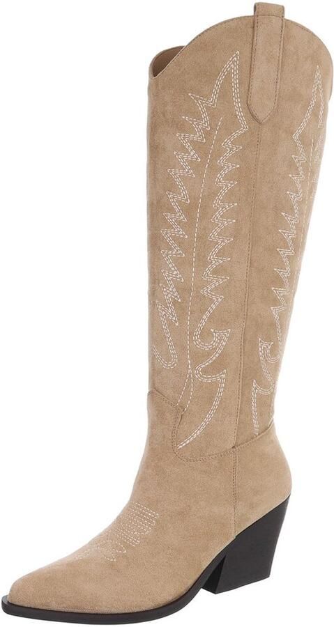 Italy Design Western laars met hoge schacht dames