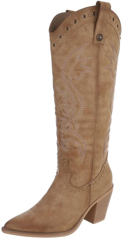 Italy Design Western laarzen hoge schacht dames
