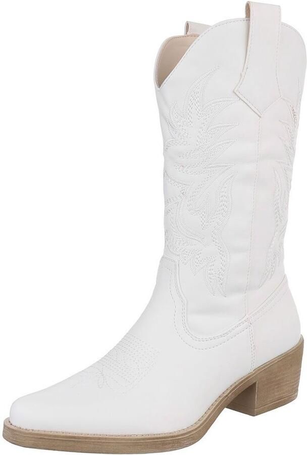 Italy Design Western laarzen hoge schacht dames