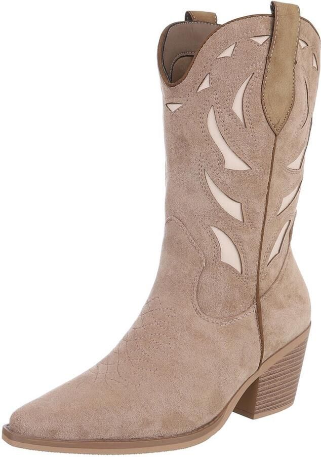 Italy Design Western laarzen Hoge schacht Dames