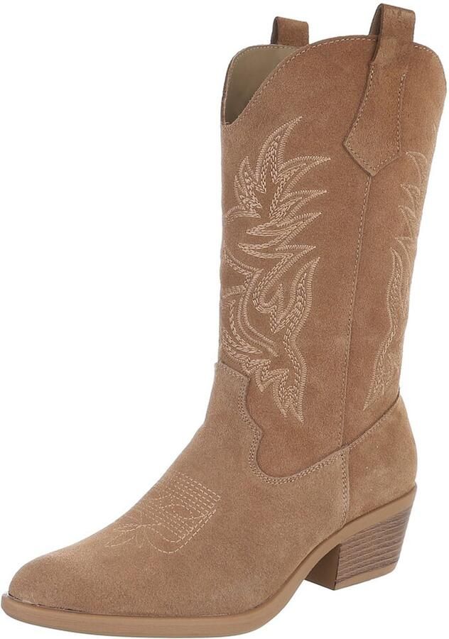 Italy Design Western laarzen hoge schacht dames