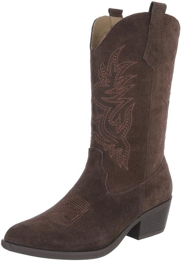 Italy Design Western laarzen hoge schacht dames