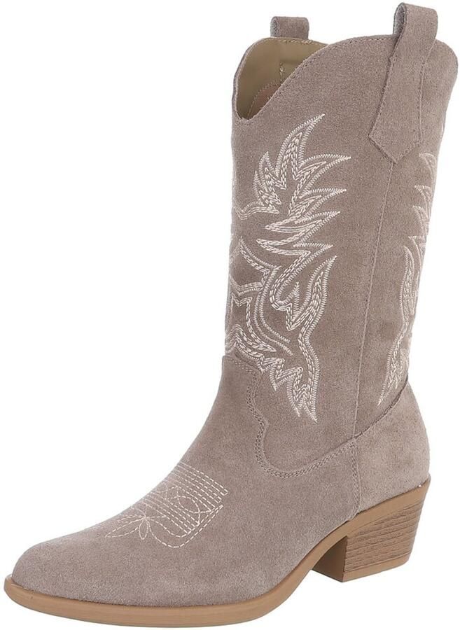 Italy Design Western laarzen hoge schacht dames