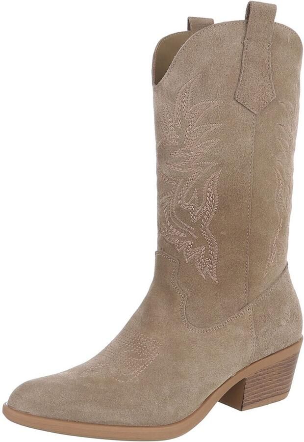 Italy Design Western laarzen hoge schacht dames