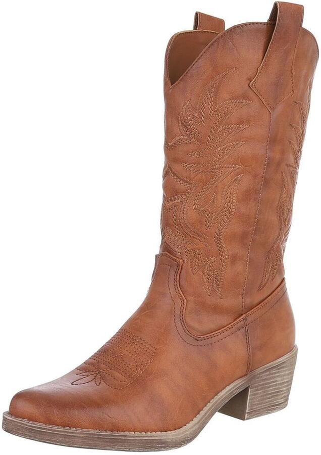 Italy Design Westernlaars Hoge schacht Dames