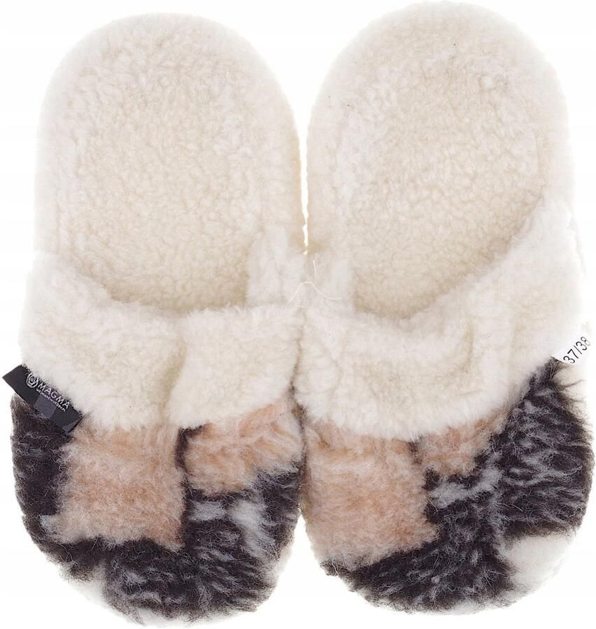 ItWool Dames Pantoffels van Merino Wol Warm Zacht & Antislip