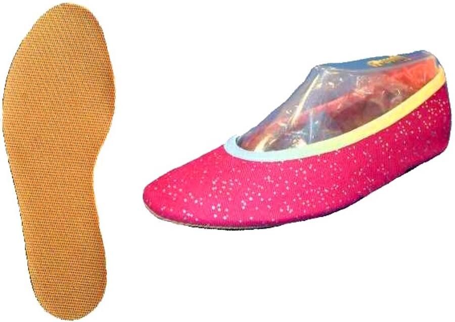 IWA gymnastics Roze Turnschoenen Gymschoenen Regenboog met Glitters Turnschoentjes Gymschoentjes Turnen Gymnastiek Rainbow
