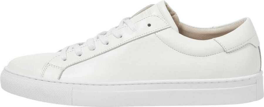 JACK & JONES Corey Leather Sneakers Wit Man