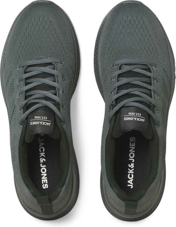 JACK & JONES Jfwcroxley Knit Sneaker Noos sneakers grijs - Foto 2