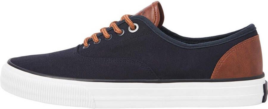 JACK & JONES Curtis Casual Canvas Sneakers Blauw Man